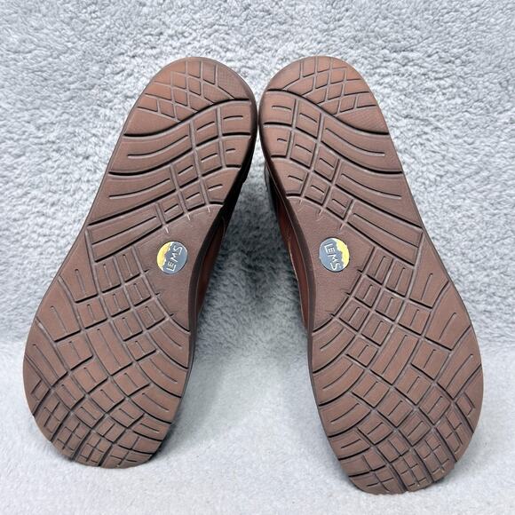 Lems Boulder Boot Leather Mens Size 14 Minimalist Hiking Boots Brown Leather - Picture 7 of 10